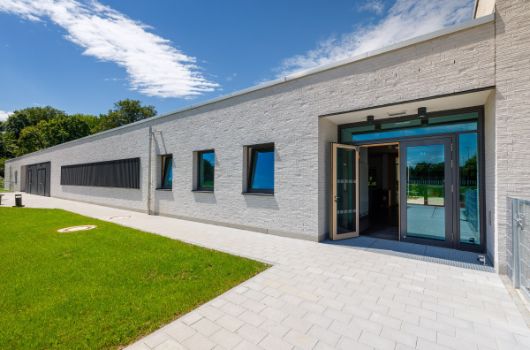 Rückansicht Gebäude