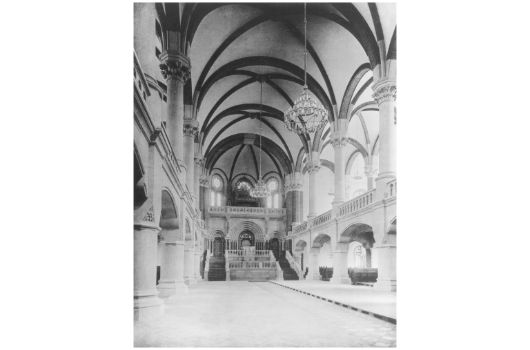 Hauptsynagoge an der Herzog-Max-Straße, Innenansicht, 1887
