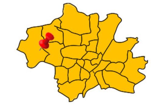 Lage Langenburgstraße