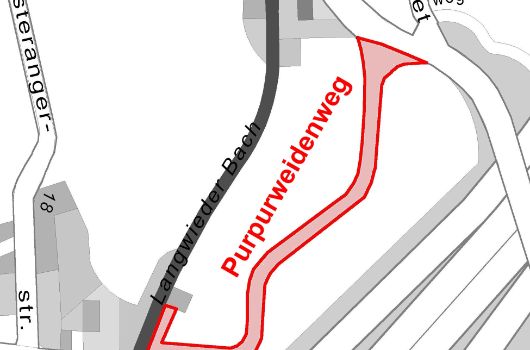 Verlauf Purpurweidenweg