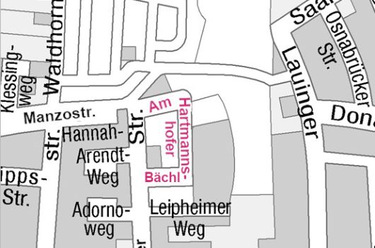 Verlauf Am Hartmannshofer Bächl