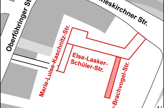 Verlauf Carry-Brachvogel-Straße 