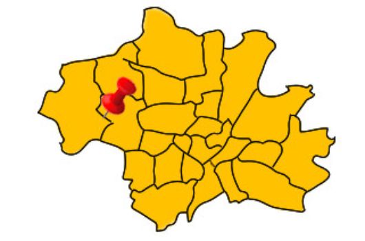 Lage Saldenburgstraße 