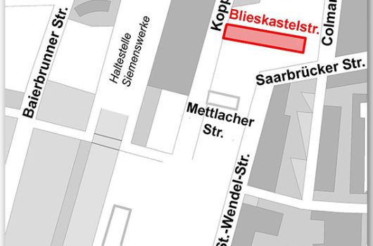 Straßenverlauf