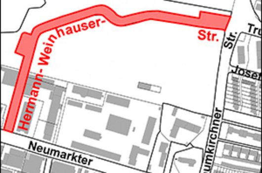 Straßenverlauf