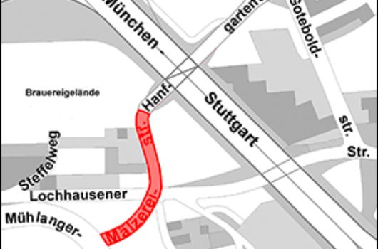 Straßenverlauf