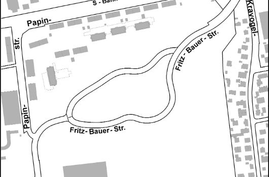 Verlauf Fritz-Bauer-Straße