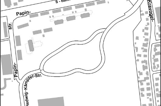 Verlauf Hedwig-Kämpfer-Straße