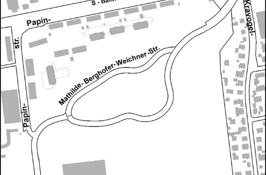 Verlauf Mathilde-Berghofer-Weichner-Straße