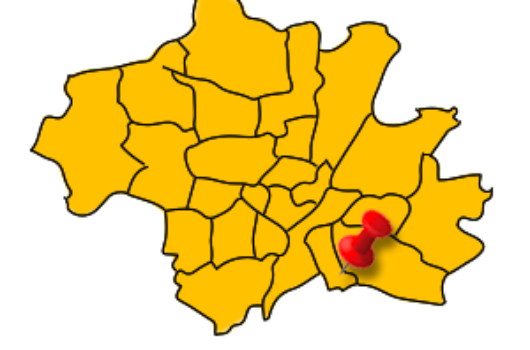 Lage Auguste-Kent-Platz