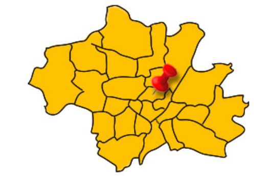 Max-Mannheimer-Platz - Lage