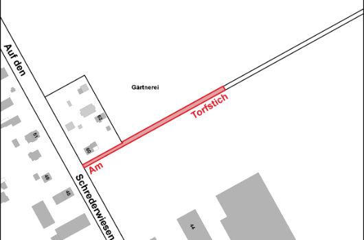 Am Torfstich - Verlauf