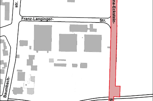 Erna-Eckstein-Straße - Verlauf