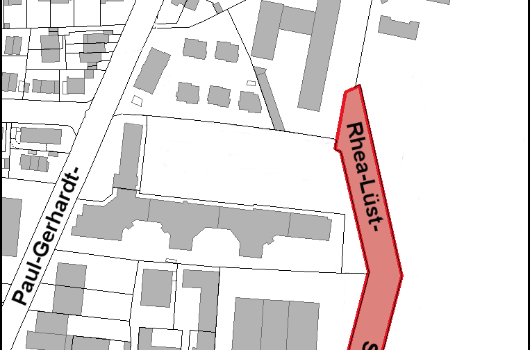 Rhea-Lüst-Straße - Verlauf