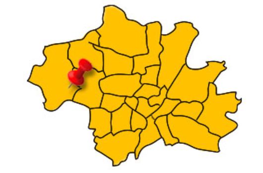 Katzensteinweg - Lage