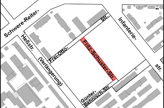 Verlauf Fritz-Schuster-Straße