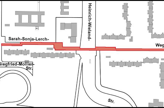 Sarah-Sonja-Lerch-Weg Verlauf