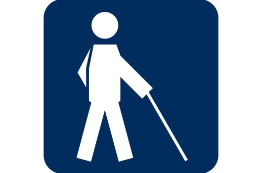 Piktogramm: Blinde und Sehbehinderte