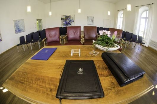 Johannissaal aus Sicht des Standesbeamten