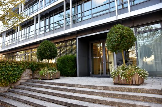 Der Eingang zum Trausaal