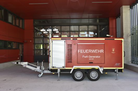 Lichtmastanhänger FwA Lima 125 kVA 
