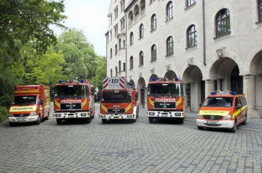 Münchner Löschzug FW1 2007
