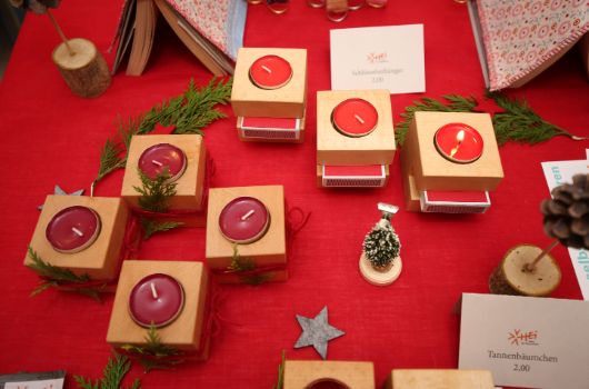 MBQ Weihnachtsmarkt Teelichthalter