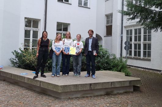 Preisverleihung Schulwettbewerb 3. Platz