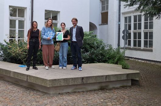 Preisverleihung Schulwettbewerb 2025 Erster Preis