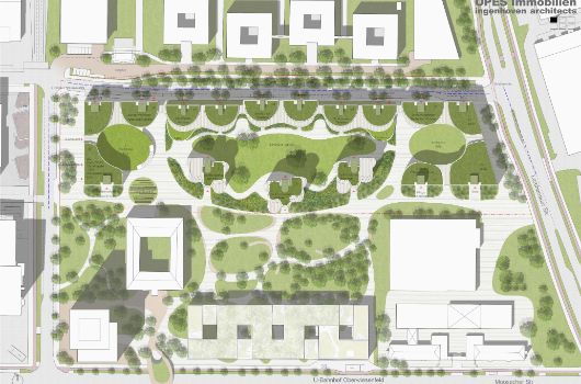 Lageplan Oberwiesenfeld