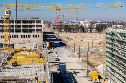 Baustelle Neufreimann 2025