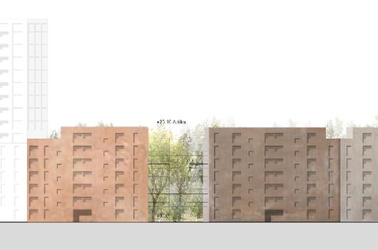 1. Preis: Ansicht Straße