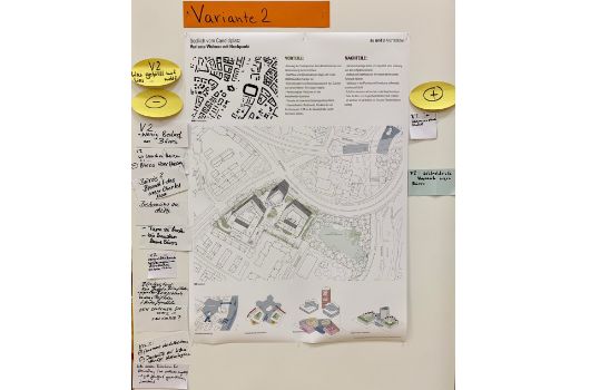 Städtebau Variante 2