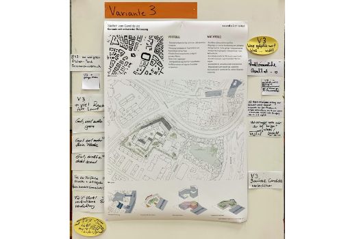 Städtebau Variante 3