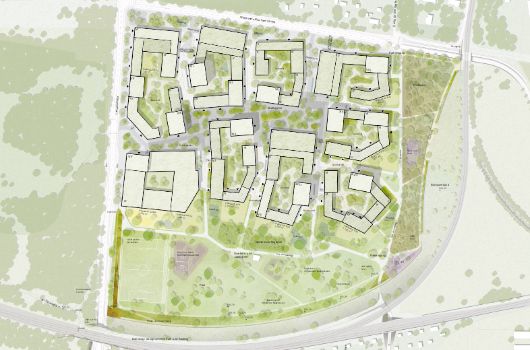 Lageplan 3. Preisträger