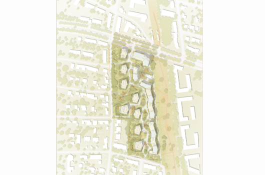 1. Preis: Lageplan Variante B