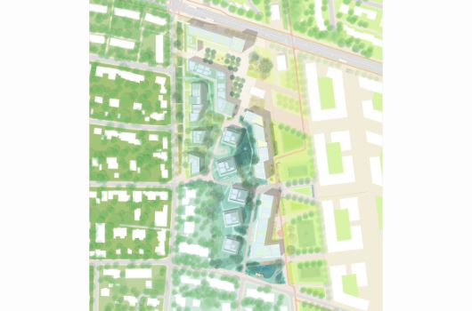 3. Preis: Lageplan Variante B