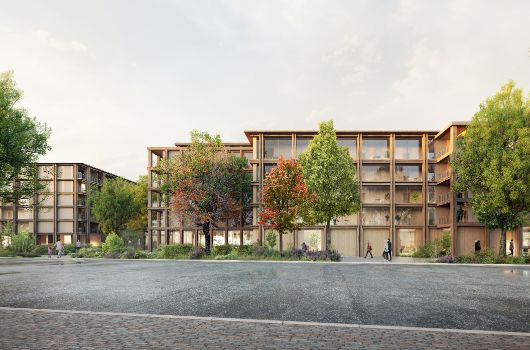 Perspektivische Ansicht Schneckestraße