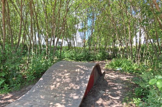 Schattenort Spielplatz Agfa-Gelände