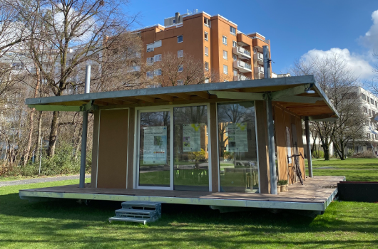 NEBourhoods Pavillon im Wohnring in Neuperlach
