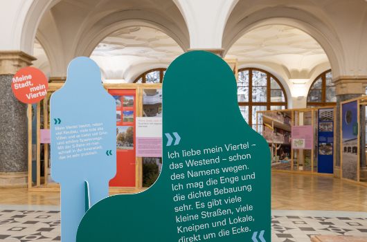 Blick in die Rathausgallerie