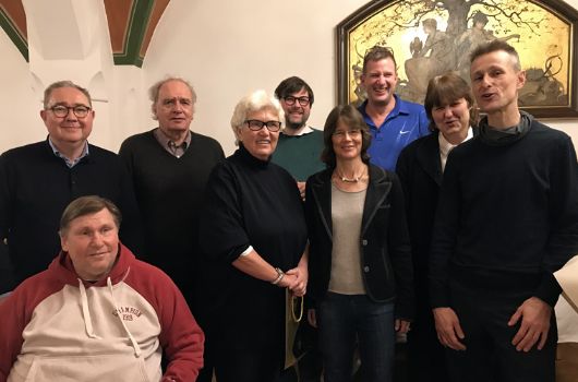 München leuchtet in Bronze Gruppenbild