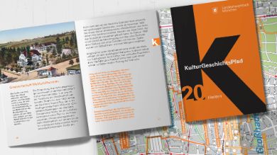 Bild der Broschüre KulturGeschichtsPfad Hadern