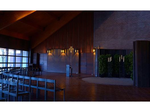 Trauerhalle im Neuen Südfriedhof