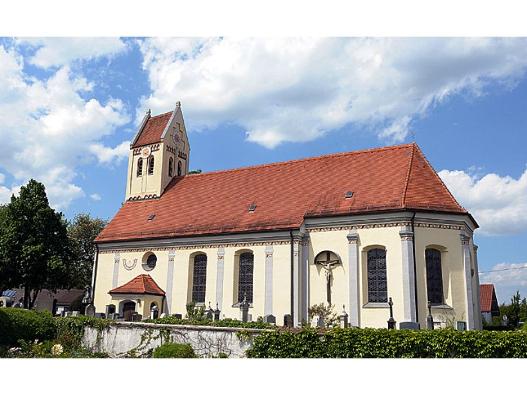 Pfarrkirche St. Peter und Paul im Friedhof Allach