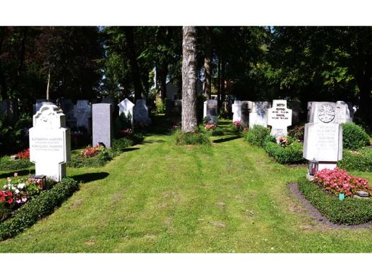 Gräber im Friedhof Lochhausen